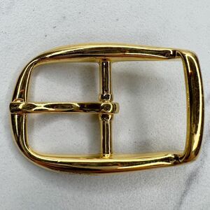 Vintage Gold Tone Simple Basic Belt Buckle for up to 1 Inch Belt